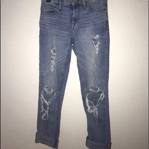 Express Girlfriend Mid Rise Jeans Size 00